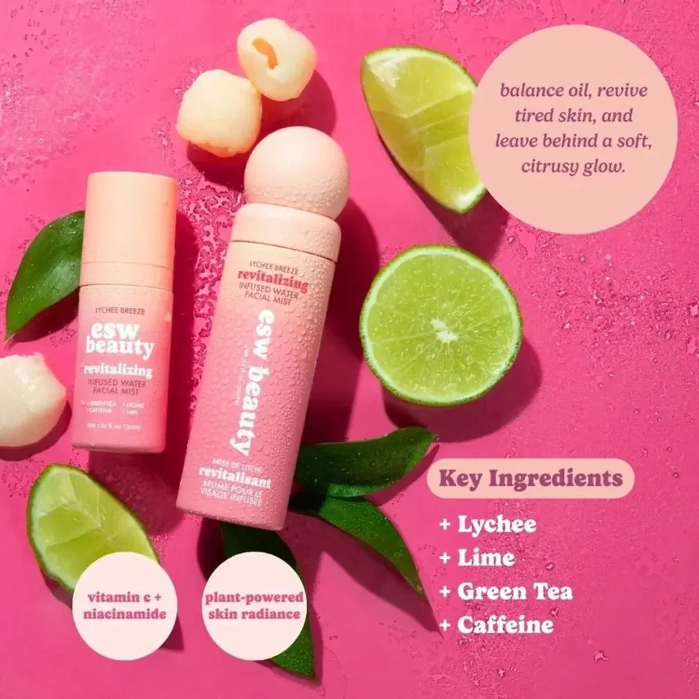 ESW Beauty Facial Mist Mini Duo Kit — Lychee Breeze + Coconut Dreams — 30ml NEW!